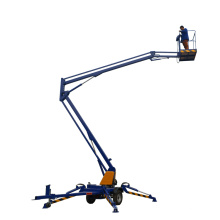 16m hydraulic towable articulating arm boom lift